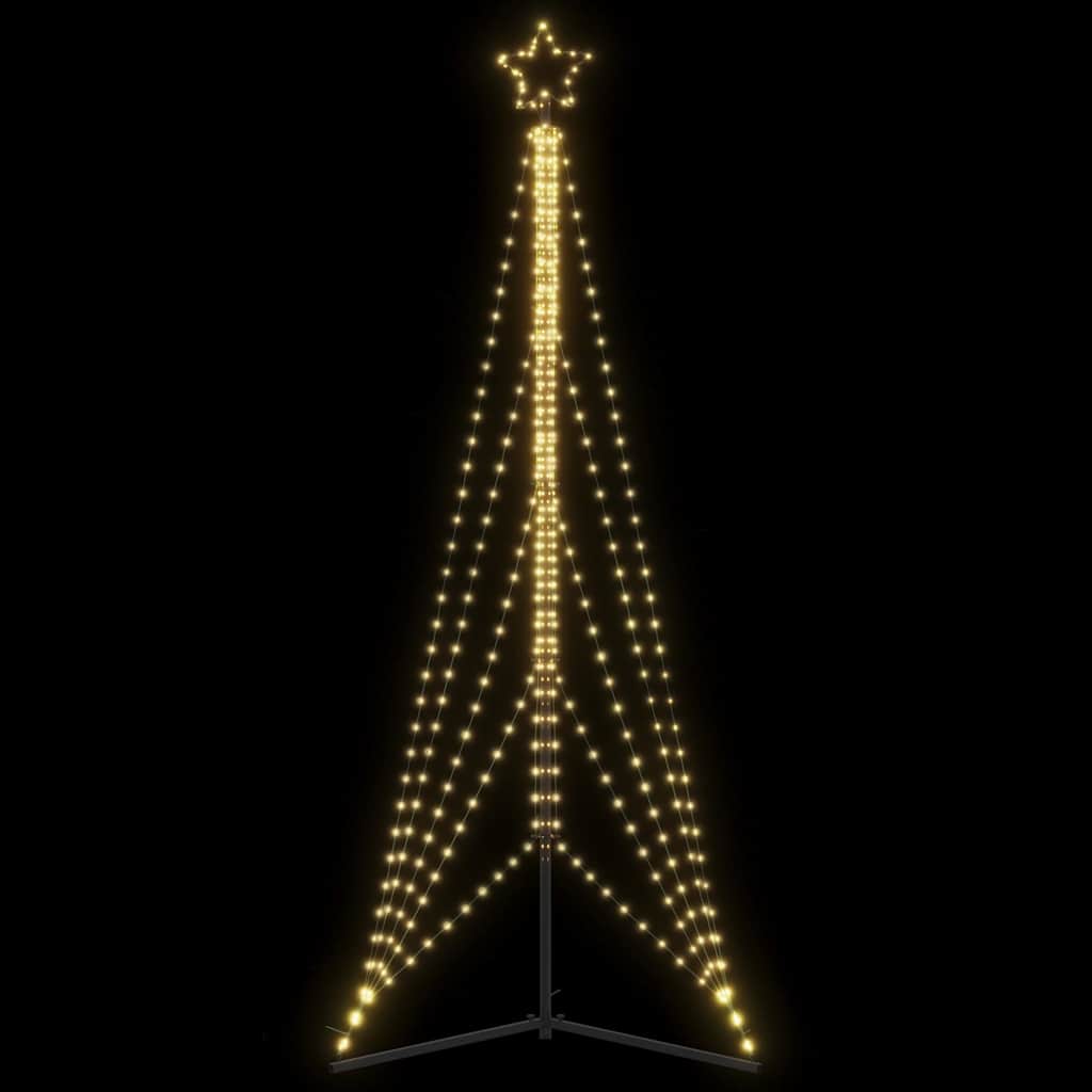 Meleg fehér LED karácsonyfa 525 LED 302 cm