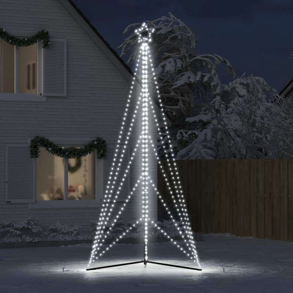 Hideg fehér LED karácsonyfa 615 LED 404,5 cm 3