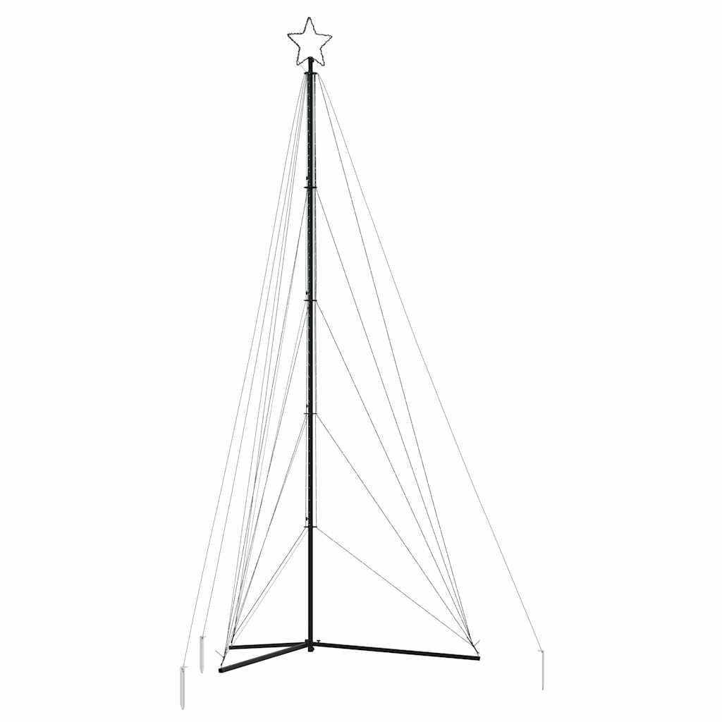 Hideg fehér LED karácsonyfa 615 LED 404,5 cm 4