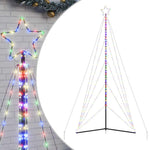 Színes LED karácsonyfa 615 LED 404,5 cm 2