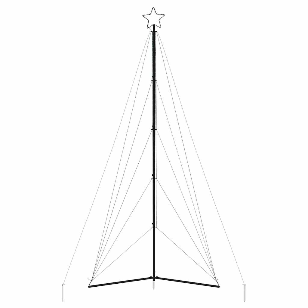 Színes LED karácsonyfa 615 LED 404,5 cm 5