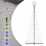 Színes LED karácsonyfa 447 LED 250 cm 2