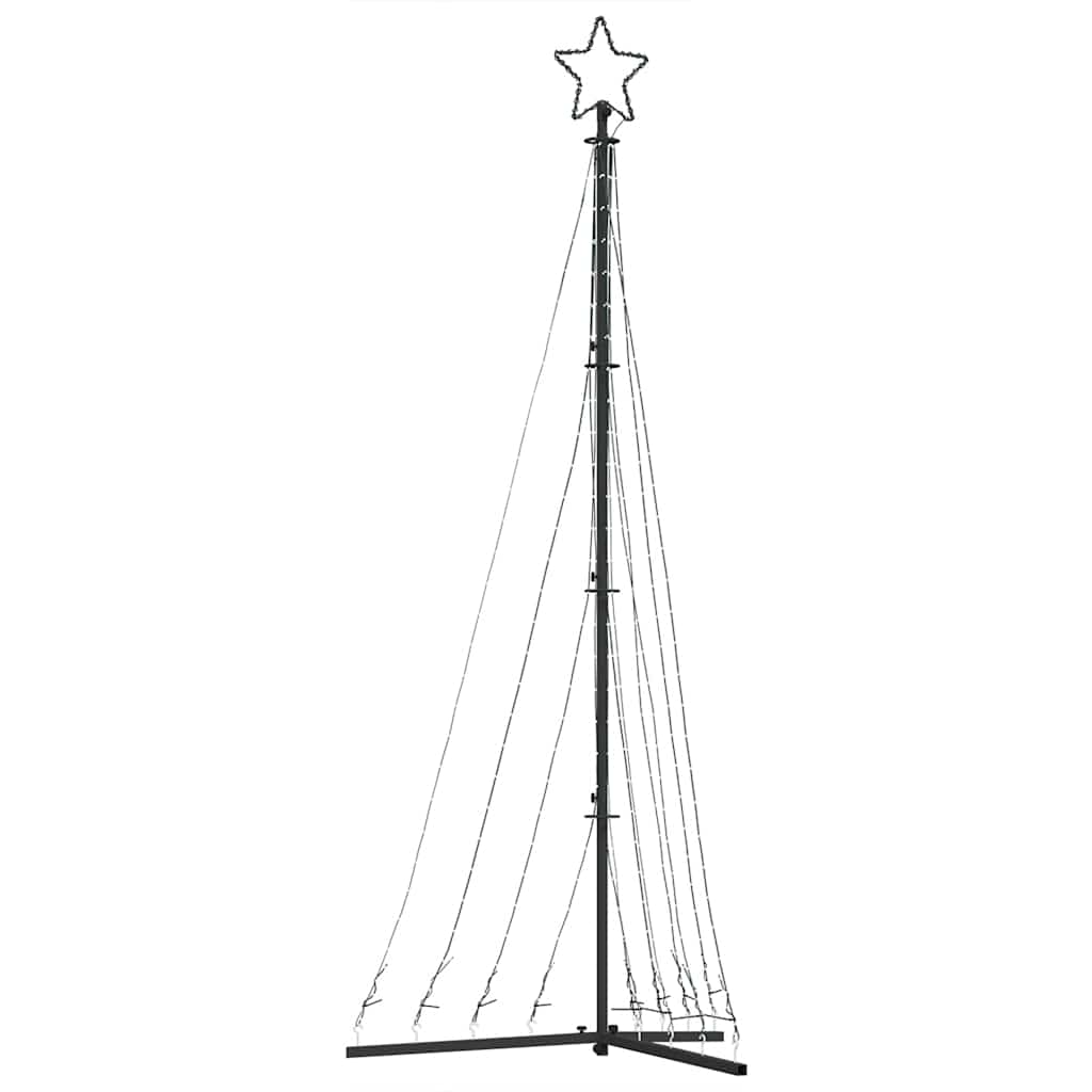 Színes LED karácsonyfa 447 LED 250 cm 4