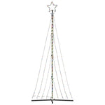 Színes LED karácsonyfa 447 LED 250 cm 6