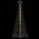 Színes LED karácsonyfa 447 LED 250 cm