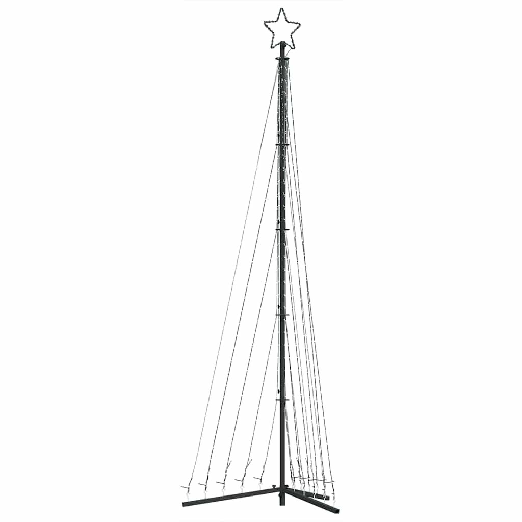 Hideg fehér LED karácsonyfa 495 LED 300,5 cm 4