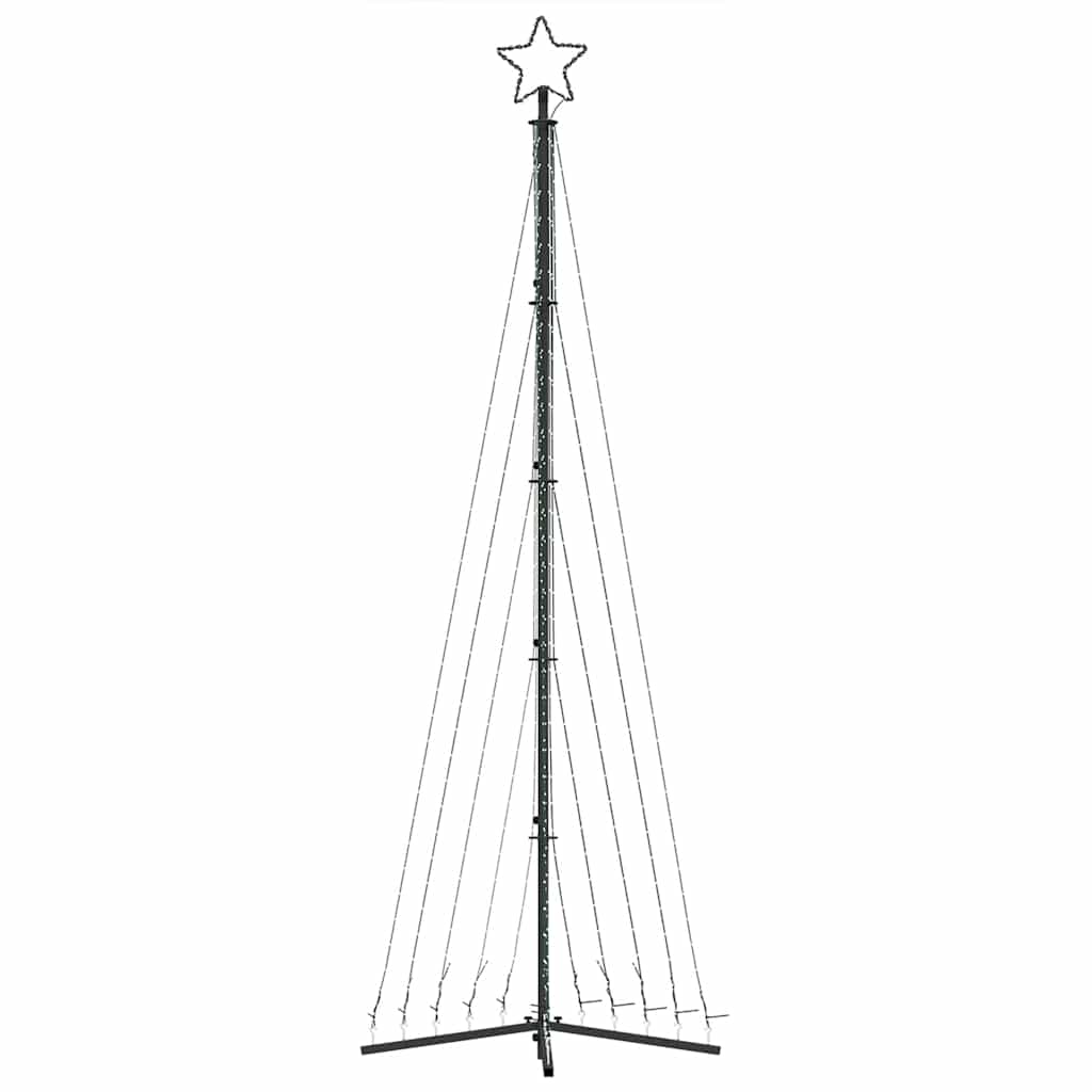 Hideg fehér LED karácsonyfa 495 LED 300,5 cm 5