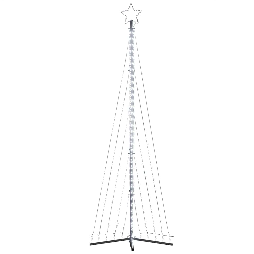 Hideg fehér LED karácsonyfa 495 LED 300,5 cm 6