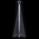 Hideg fehér LED karácsonyfa 495 LED 300,5 cm