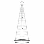 Színes LED karácsonyfa 200 LED 180 cm 5