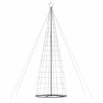 Meleg fehér LED karácsonyfa 1534 LED 500 cm 4