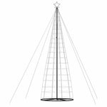 Meleg fehér LED karácsonyfa 1534 LED 500 cm 5