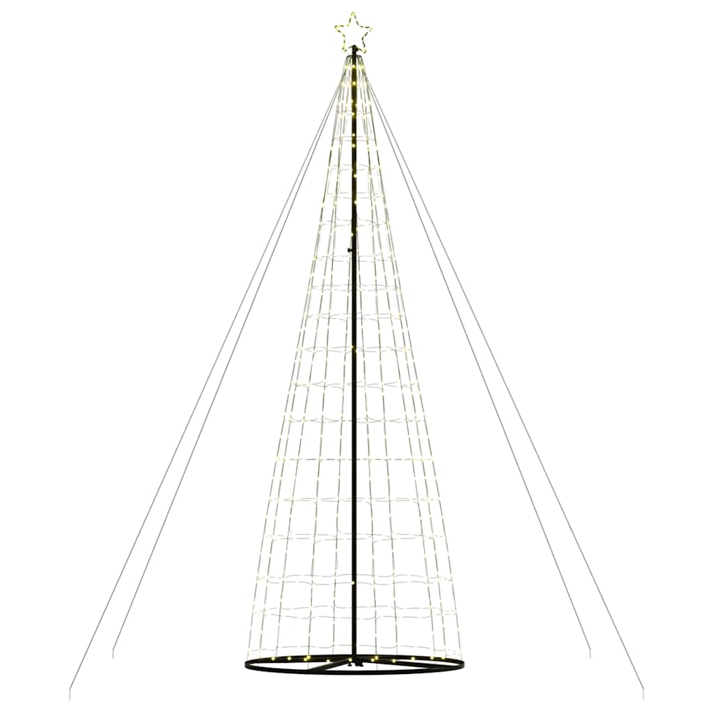 Meleg fehér LED karácsonyfa 1534 LED 500 cm 6