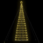 Meleg fehér LED karácsonyfa 1534 LED 500 cm