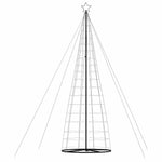 Hideg fehér LED karácsonyfa 1534 LED 500 cm 5