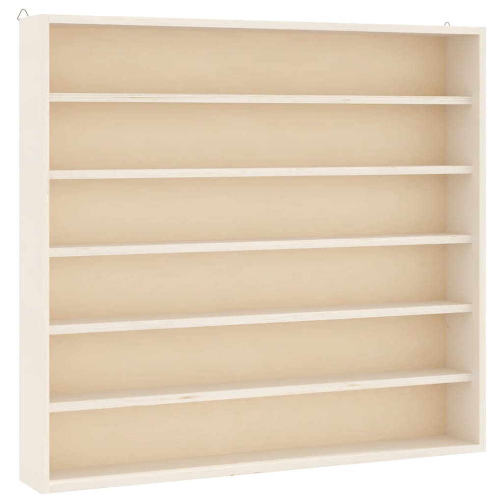 Fa gyűjtői vitrin 6 polccal 60x8,5x55cm 60x8,5x55 cm 2