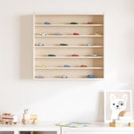 Fa gyűjtői vitrin 6 polccal 60x8,5x55cm 60x8,5x55 cm 3