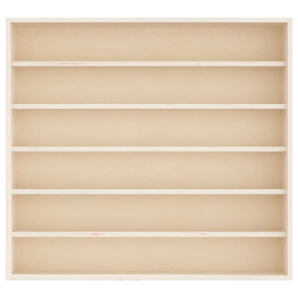 Fa gyűjtői vitrin 6 polccal 60x8,5x55cm 60x8,5x55 cm 4