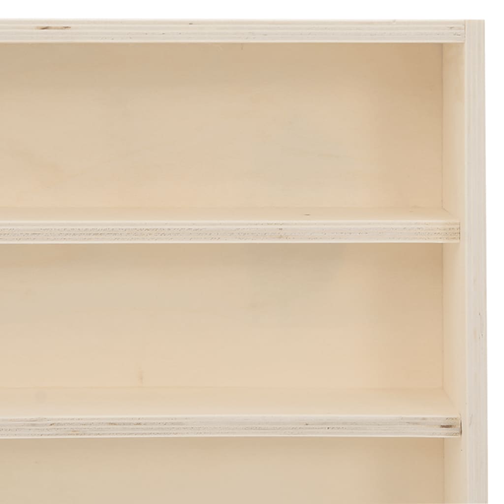 Fa gyűjtői vitrin 6 polccal 60x8,5x55cm 60x8,5x55 cm 8