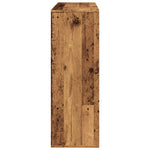 Antik fa színű szerelt fa térelválasztó 100 x 33 x 94,5 cm 5