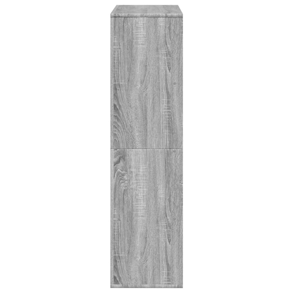 Szürke sonoma színű szerelt fa térelválasztó 100x33x125,5 cm 5