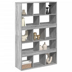 Szürke sonoma színű szerelt fa térelválasztó 100x33x156,5 cm 3
