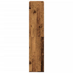 Antik fa színű szerelt fa térelválasztó 100 x 33 x 155,5 cm 5