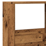 Antik fa színű szerelt fa térelválasztó 100 x 33 x 155,5 cm 7