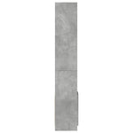 Betonszürke szerelt fa magasszekrény 92 x 33 x 180 cm 6