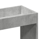 Betonszürke szerelt fa magasszekrény 92 x 33 x 180 cm 9