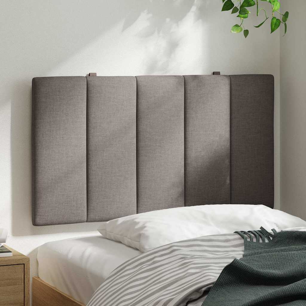 Tópszínű szövet fejtámla párna Hanko 90 cm 3