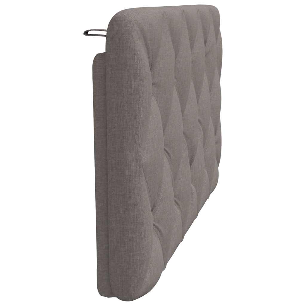 Tópszínű szövet fejtámla párna 100 cm 5