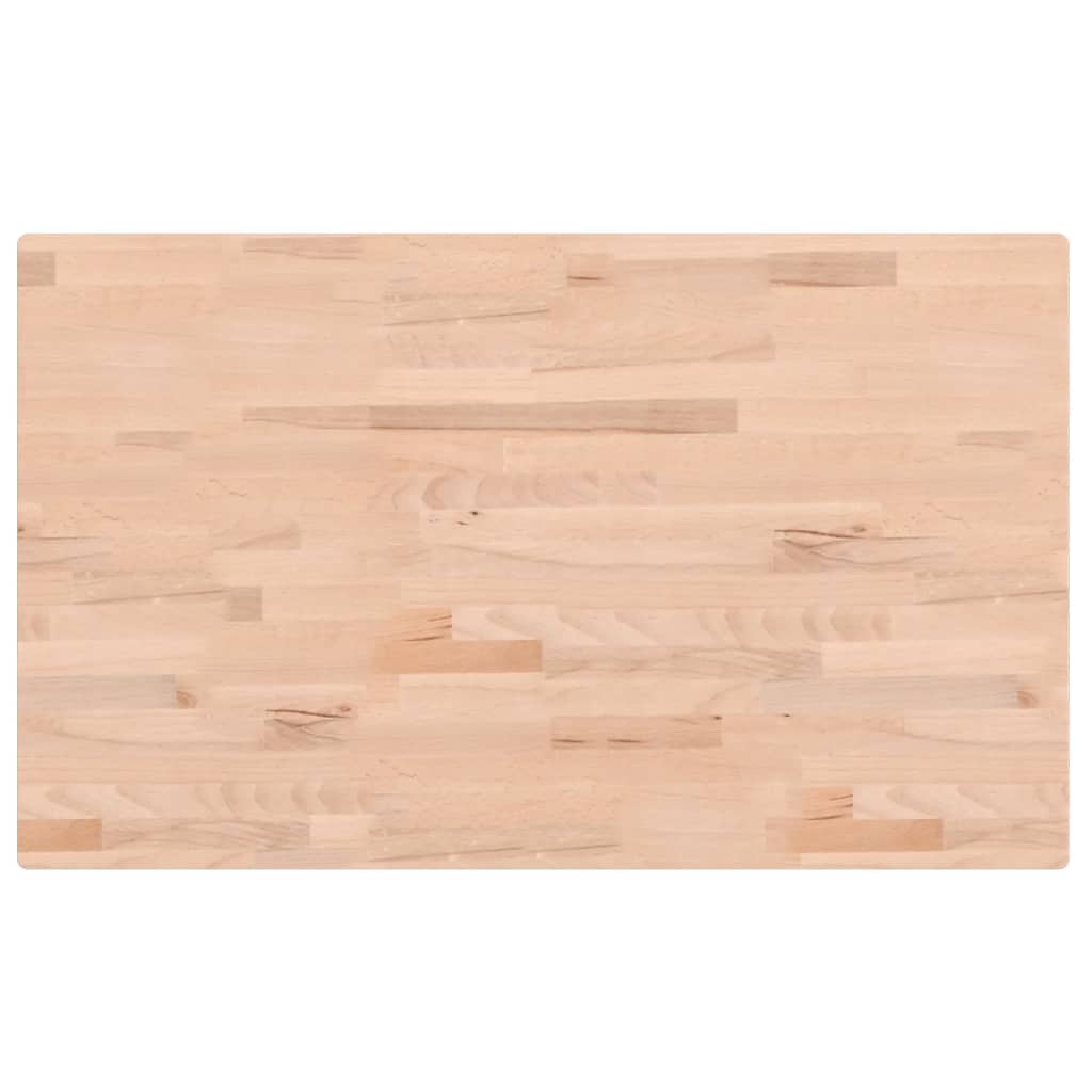Tömör bükkfa négyszög alakú munkapad 100 x 60 x (71,5-98) cm 8
