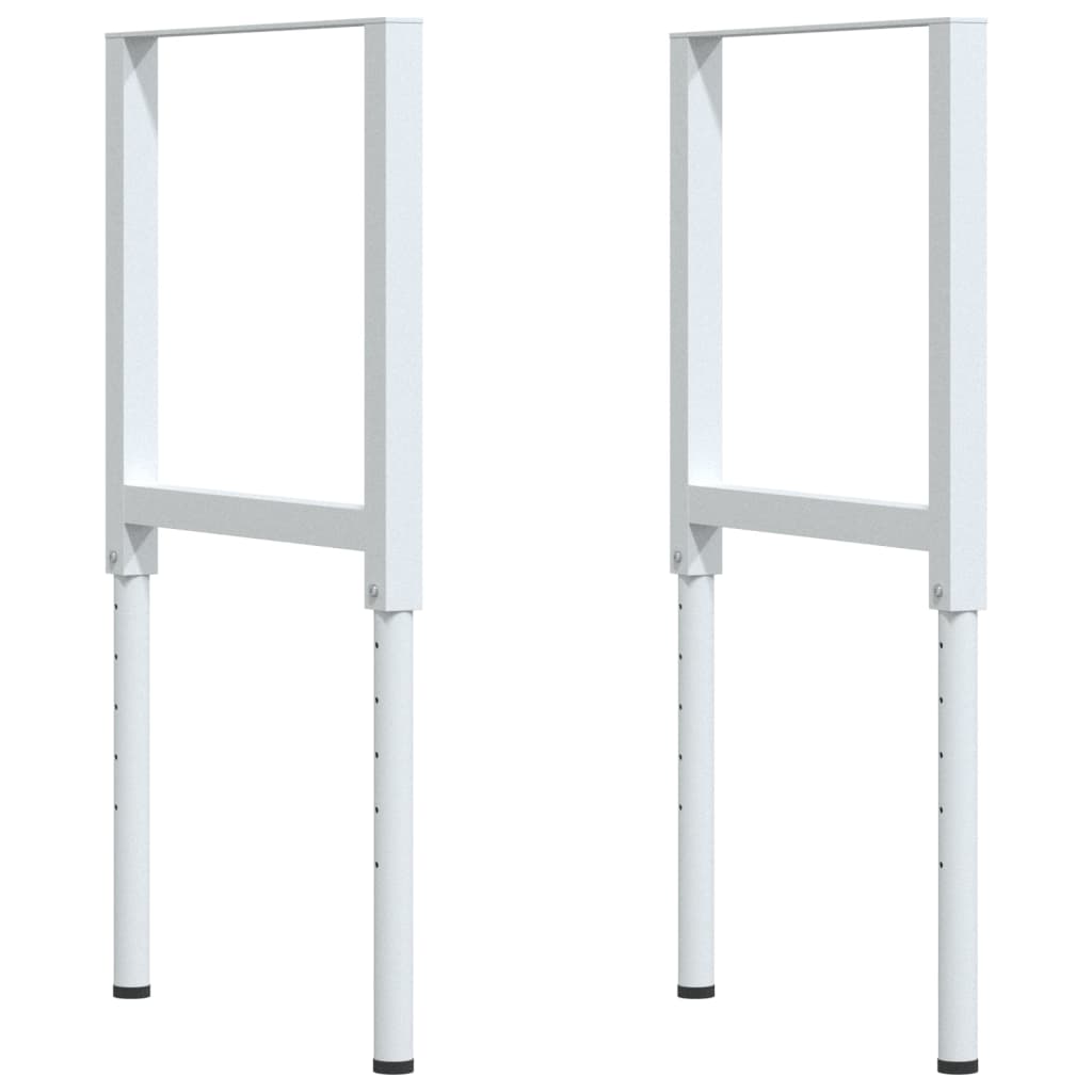 Tömör bükkfa négyszög alakú munkapad 100 x 60 x (73-99,5) cm 5