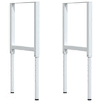 Tömör bükkfa négyszög alakú munkapad 100 x 60 x (73-99,5) cm 5