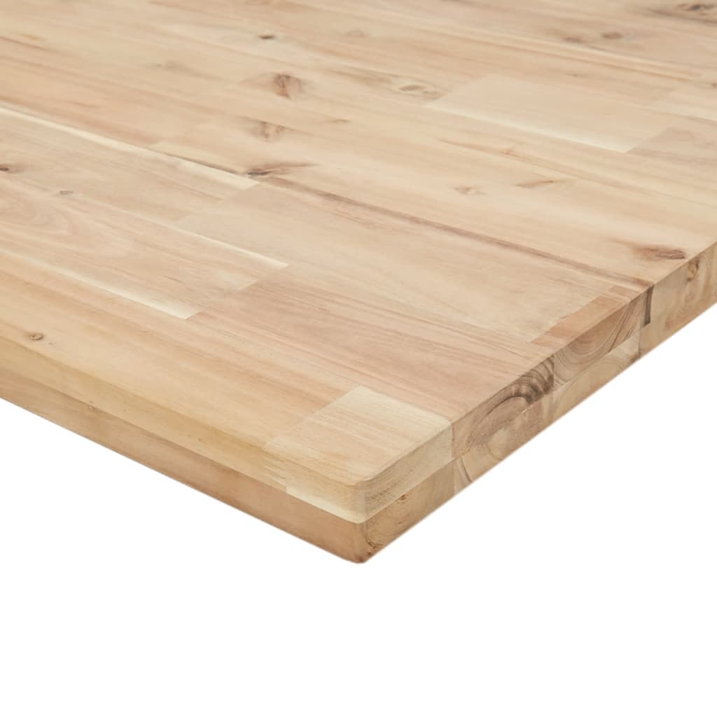 Tömör bükkfa négyszög alakú munkapad 100 x 60 x (73-99,5) cm 10