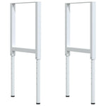 Sötétbarna tömör tölgyfa munkapad 100 x 60 x (71,5-98) cm 4