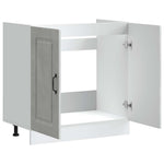 Mosogató aljzat szekrény Kalmar betonszürke 80x46x81,5 cm 5
