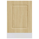 Mosogatógép panel Kalmar sonoma tölgy 45x1,5x57 cm gépi fa 4