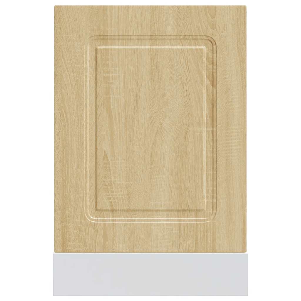 Mosogatógép panel Kalmar sonoma tölgy 45x1,5x57 cm gépi fa 4