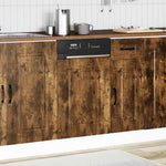 Mosogatógép panel Kalmar füstölt tölgy 45x1,5x57 cm 3