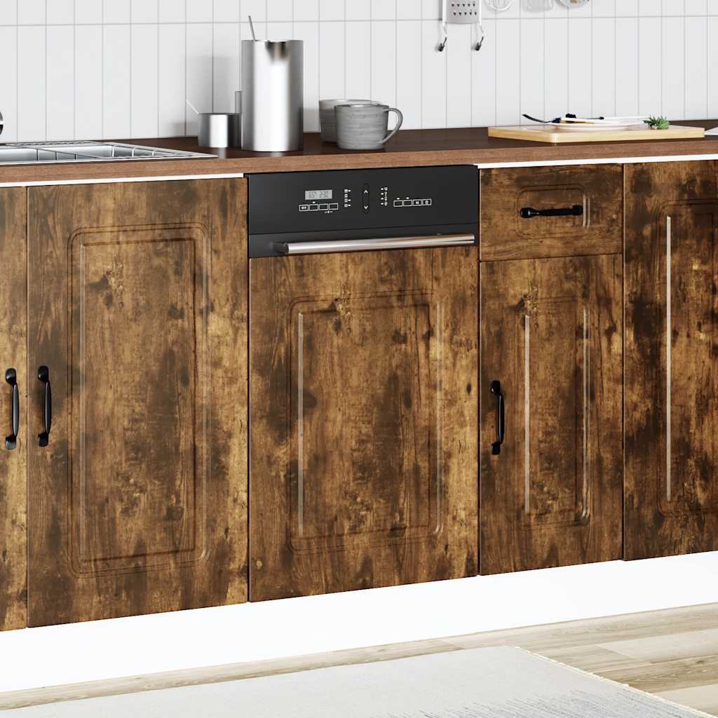 Mosogatógép panel Kalmar füstölt tölgy 45x1,5x57 cm 3