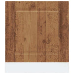 Mosogatógép panel Kalmar régi fa 60x1,5x57 cm gépesített fa 4