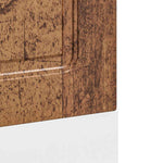 Mosogatógép panel Kalmar régi fa 60x1,5x57 cm gépesített fa 7