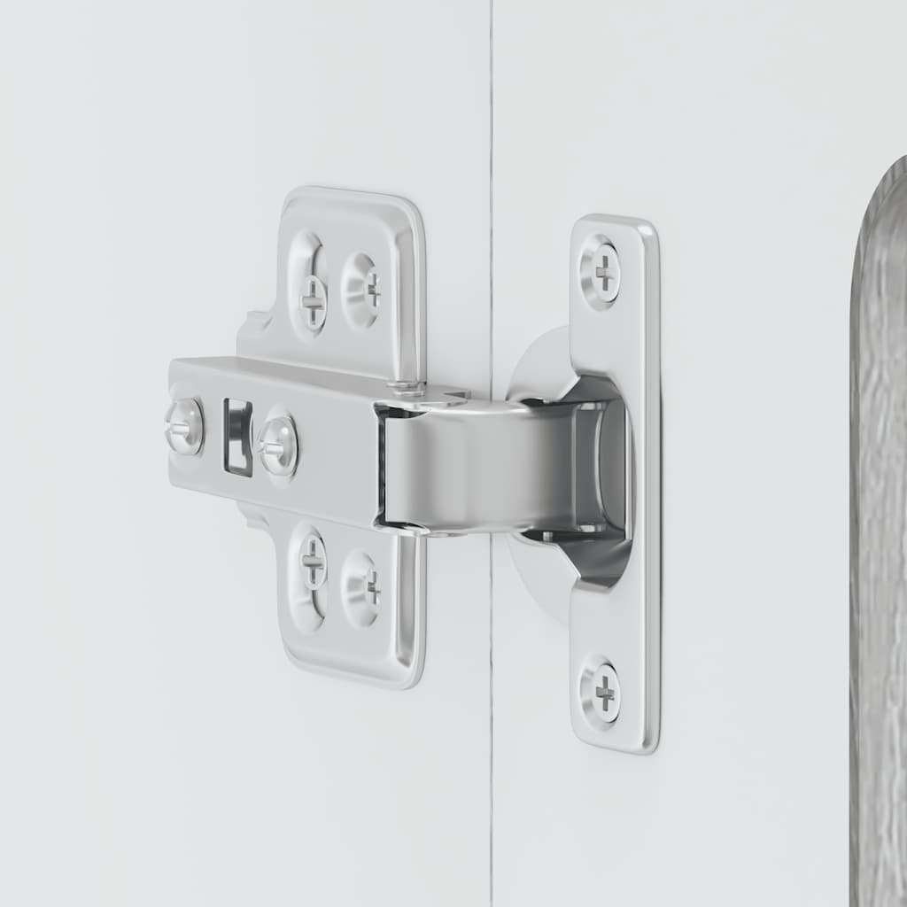 Konyhai fali szekrény üvegajtóval Kalmar szürke sonoma műfa 10