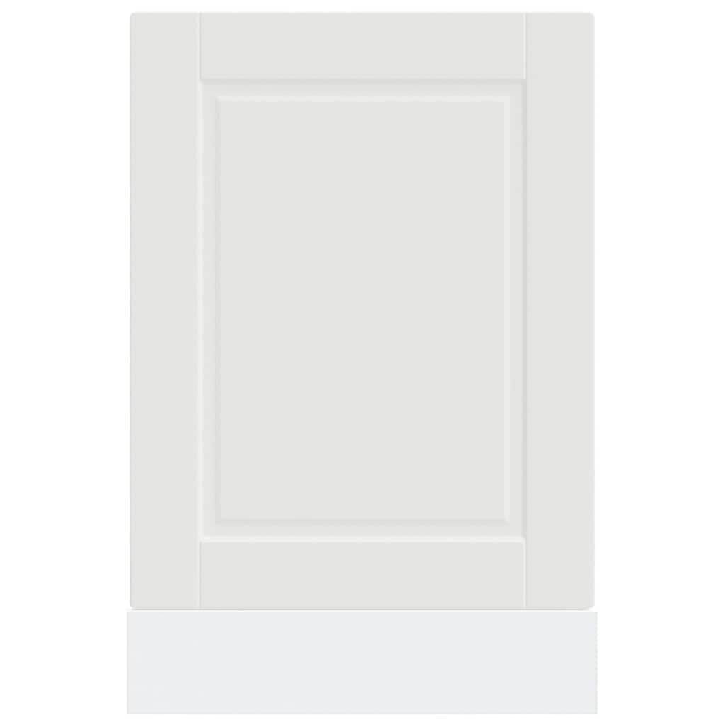 Mosogatógép panel Porto Fehér 45x1,5x57 cm Mérnöki fa 4