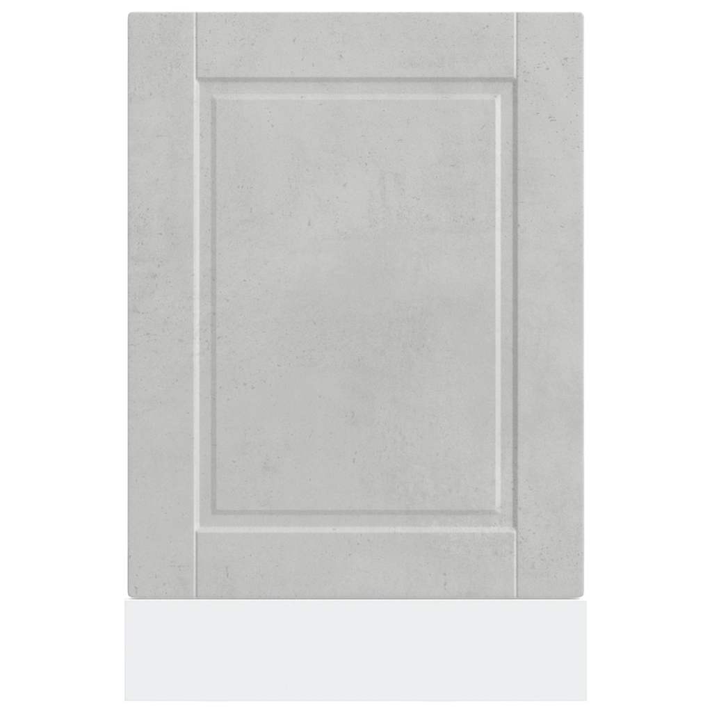 Mosogatógép panel Porto Beton szürke 45x1,5x57 cm Mérnöki fa 4