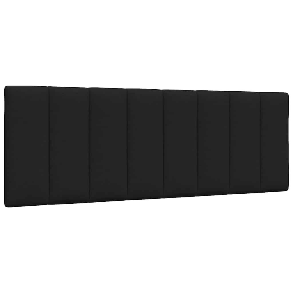 Fekete szövet ágykeret matrac nélkül Hanko 140 x 190 cm 6