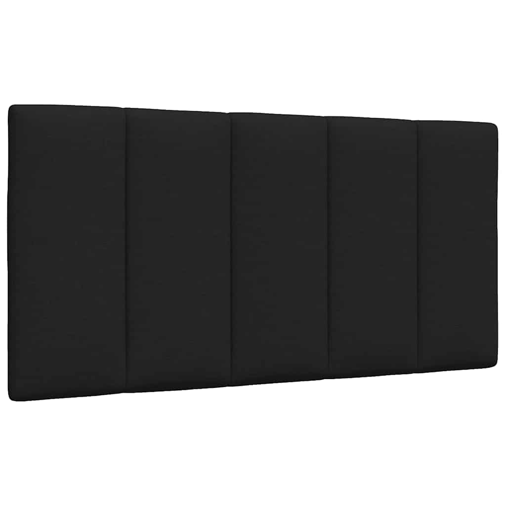 Fekete szövet ágykeret matrac nélkül Hanko 100x200 cm 10