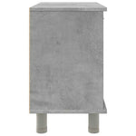Betonszürke szerelt fa fürdőszobaszekrény 60 x 32 x 53,5 cm 6